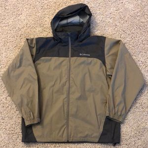 Men’s Large Columbia Wind/Rain Jacket. Perfect Condition.